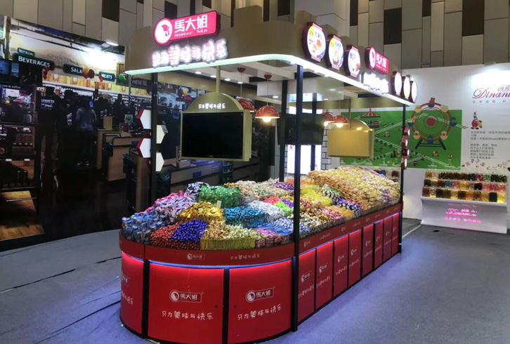 马大姐展柜案例