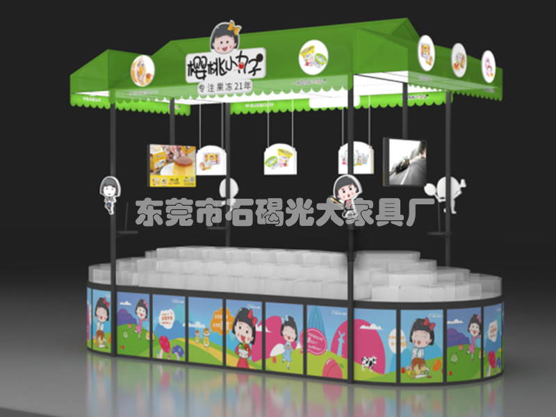 樱桃小丸子商品展示柜