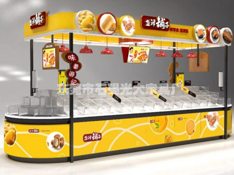 定制盐津铺子高端展示...