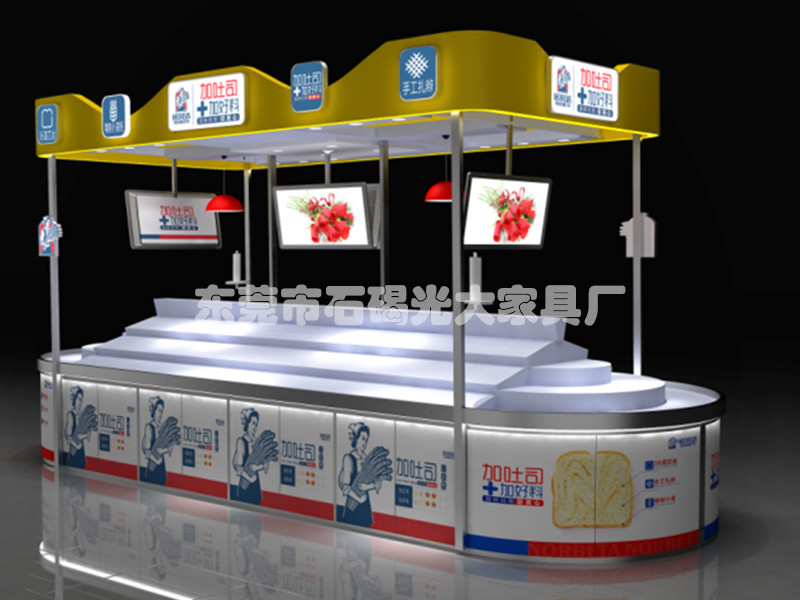 加吐司高端展示柜