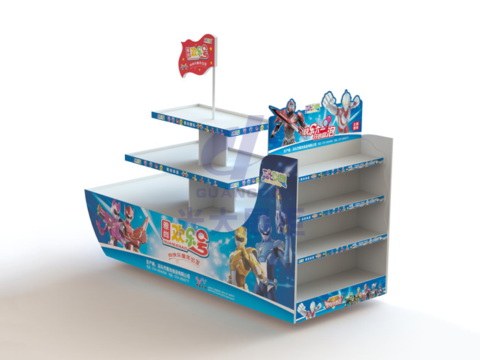 定制船型零食展柜